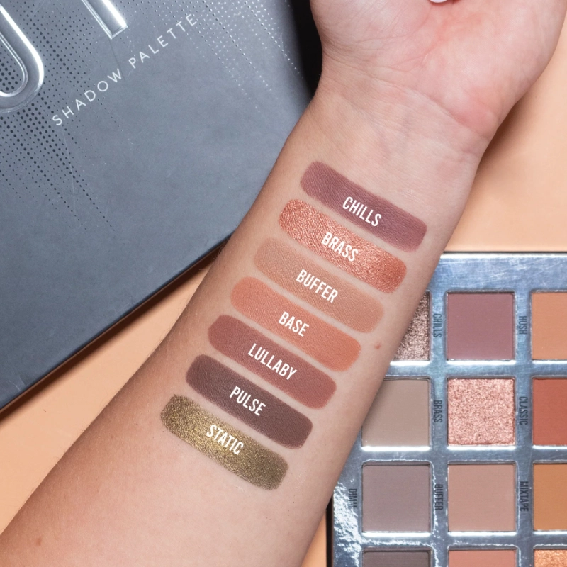 Paleta farduri nude muted 