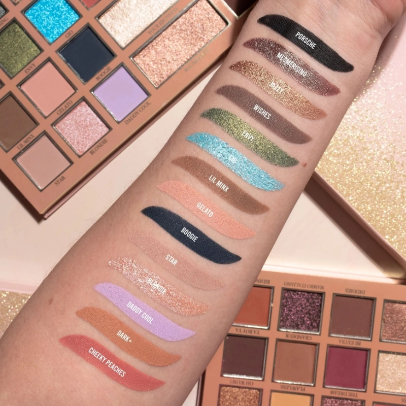 Paleta de farduri pentru fata si ochi mrs glam magnificent