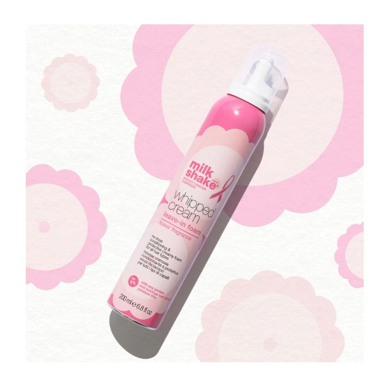Spuma hidratanta leave-in whipped cream flower fragrance go pink