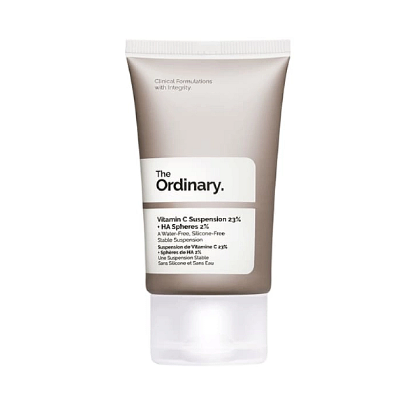 Suspensie de vitamina c 23% + sfere de acid hialuronic 2%