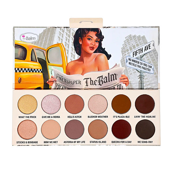 Paleta 12 farduri miss nude york