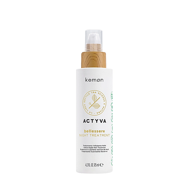 Tratament hidratant de noapte toate tipurile de par actyva bellessere night treatment velian