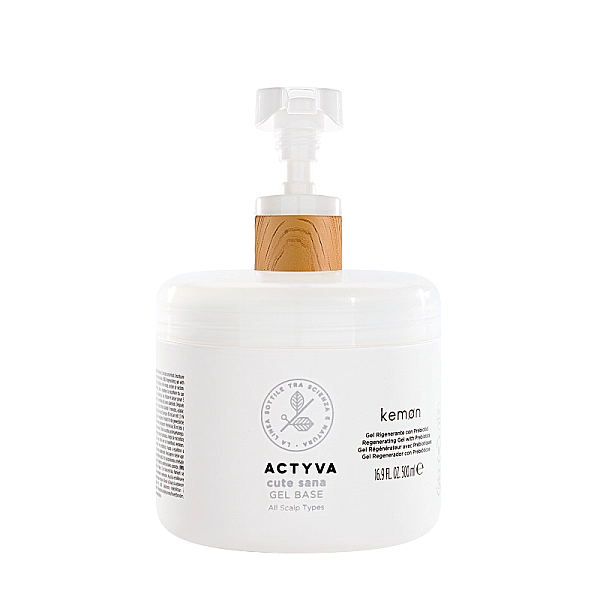 Tratament-gel regenerant pentru scalp actyva cute sana gel base