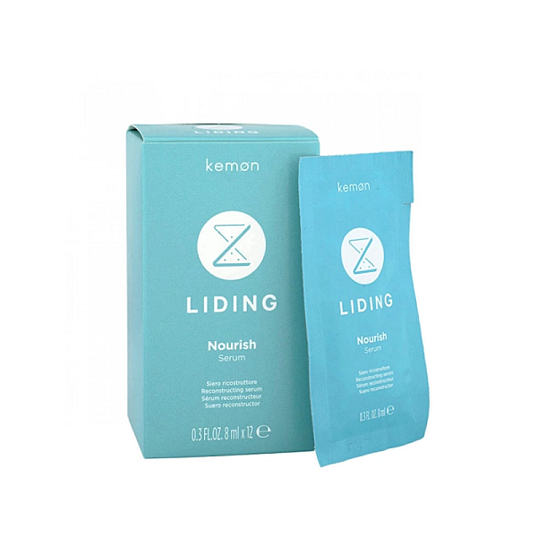 Serum hidratant pentru par uscat si deteriorat 12 x 8ml liding nourish