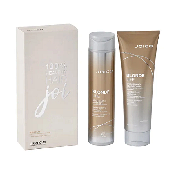 Set duo pentru par blond blonde life sampon si balsam 300ml x 250ml