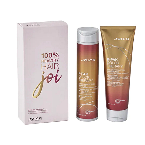 Set duo pentru par vopsit k-pak color therapy sampon si balsam 300ml x 250 ml