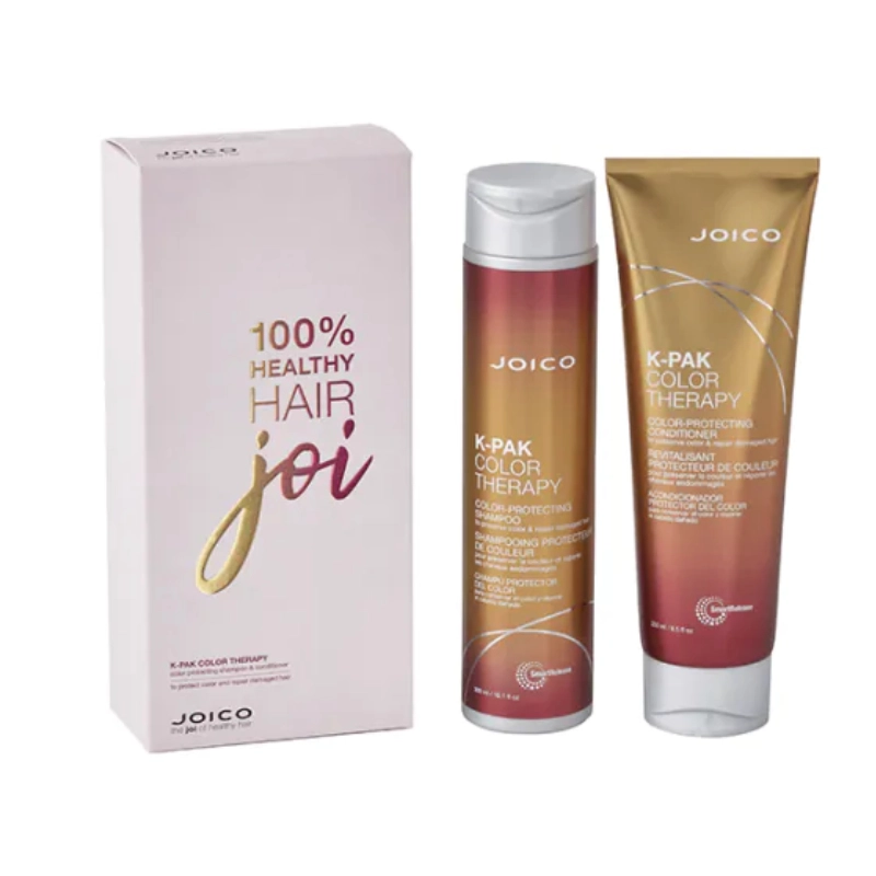 Set duo pentru par vopsit k-pak color therapy sampon si balsam 300ml x 250 ml