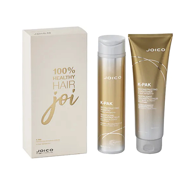 Set duo pentru par deteriorat k-pak reconstructing sampon si balsam 300ml x 250ml