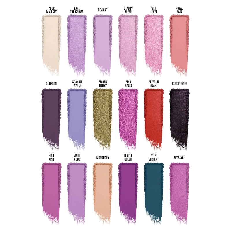 Paleta de farduri blood lust palette