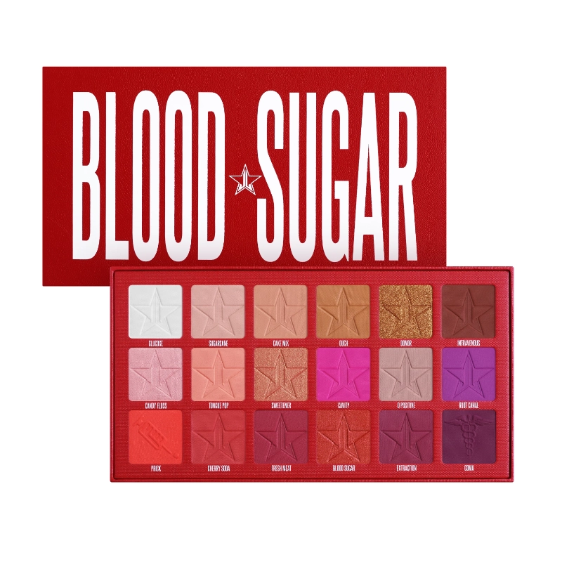 Paleta de farduri blood sugar palette