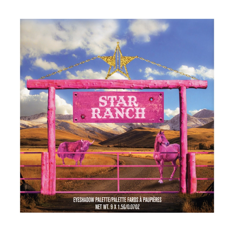 Paleta de farduri mini star ranch palette