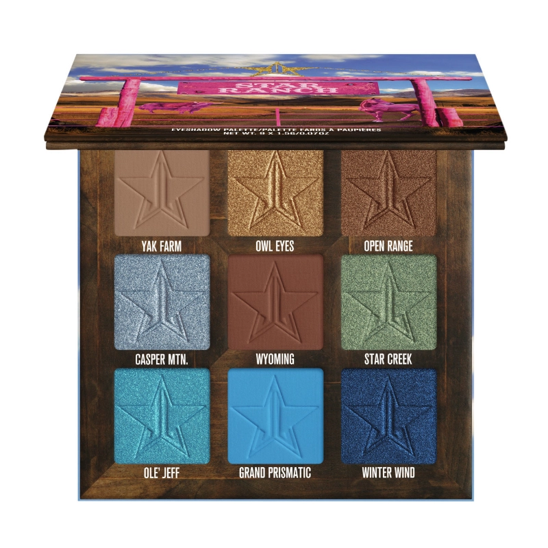 Paleta de farduri mini star ranch palette