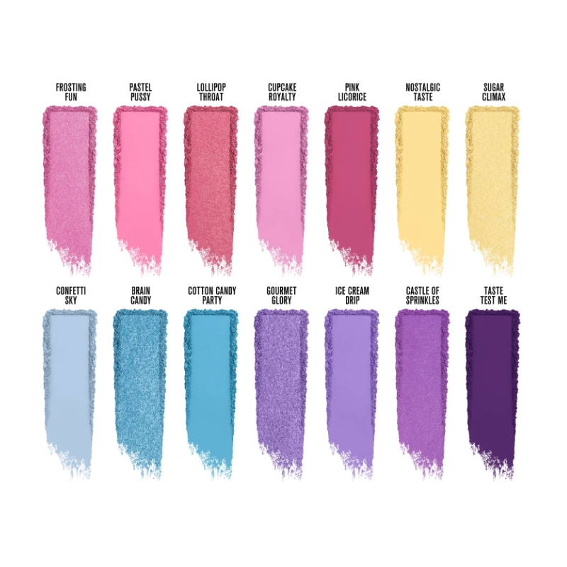 Paleta de farduri cotton candy queen palette