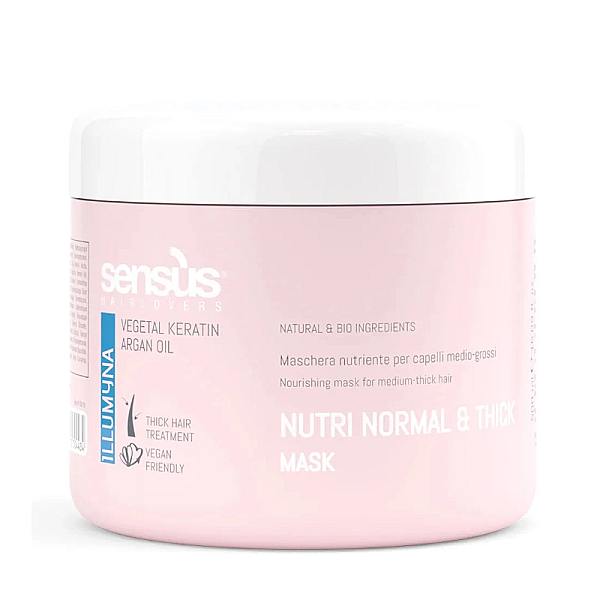 Masca nutritiva pentru par normal si gros illumyna nutri mask