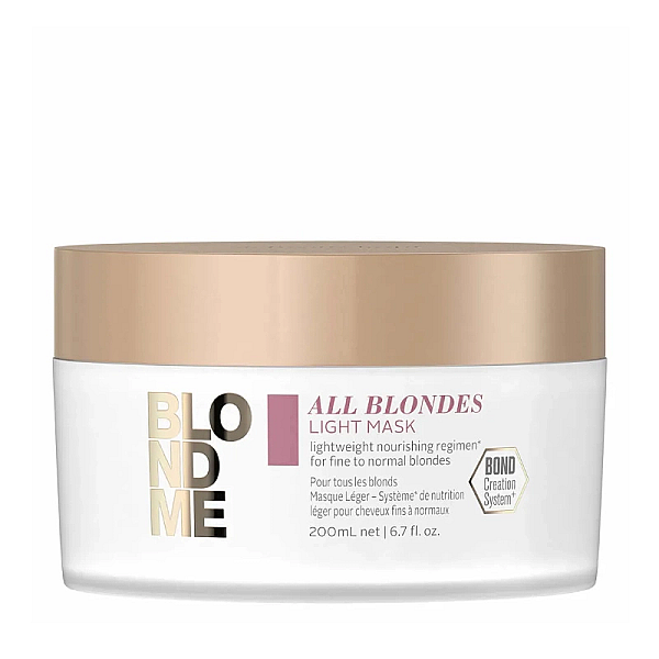 Masca pentru par blond blondme light all blonde