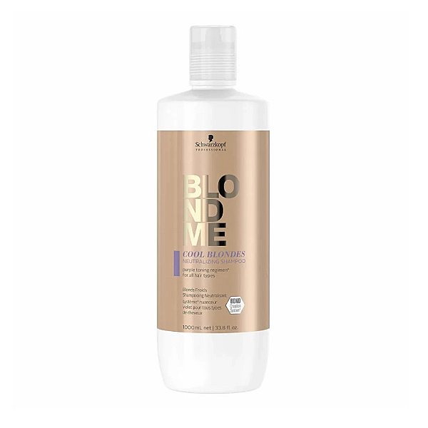 Sampon pentru neutralizarea tonurilor de galben blondme neutral cool