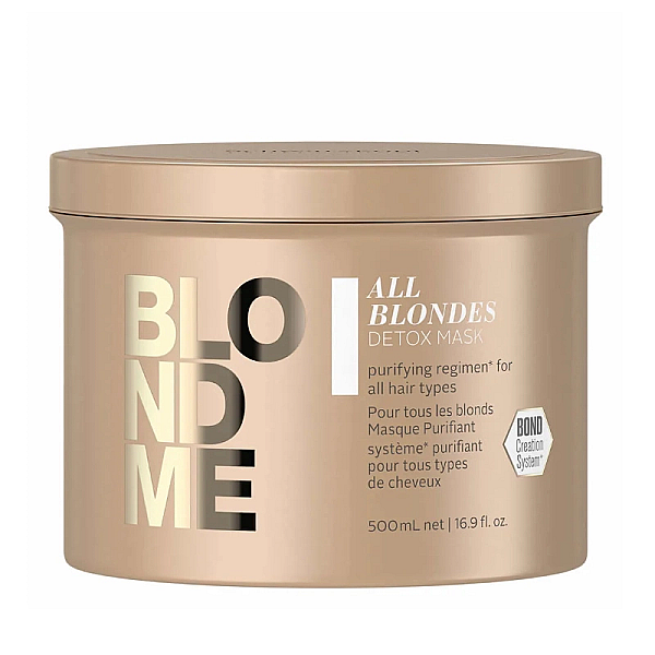 Masca pentru par blond blondme detox all blonde
