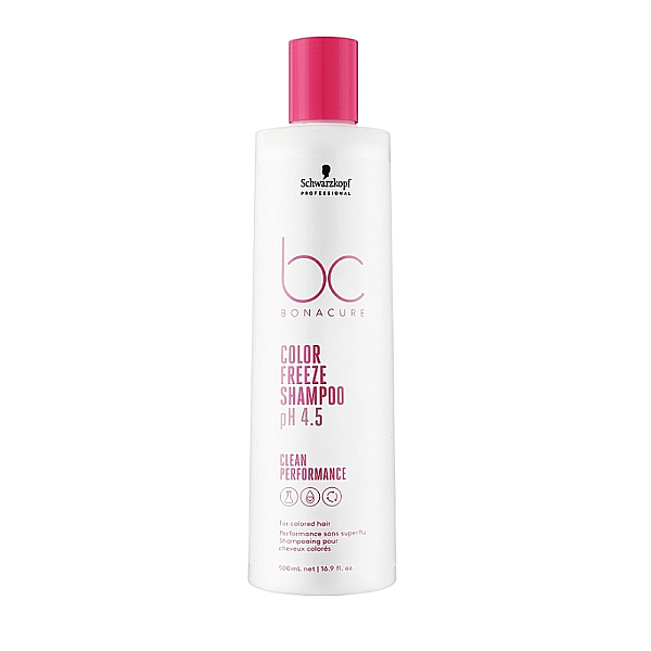Sampon pentru stralucire bonacure clean performance color freeze