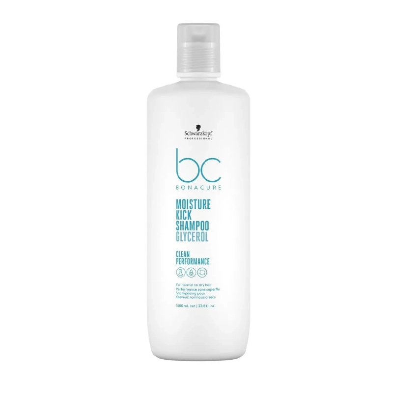 Sampon pentru par uscat si aspru bonacure clean performance moisture kick