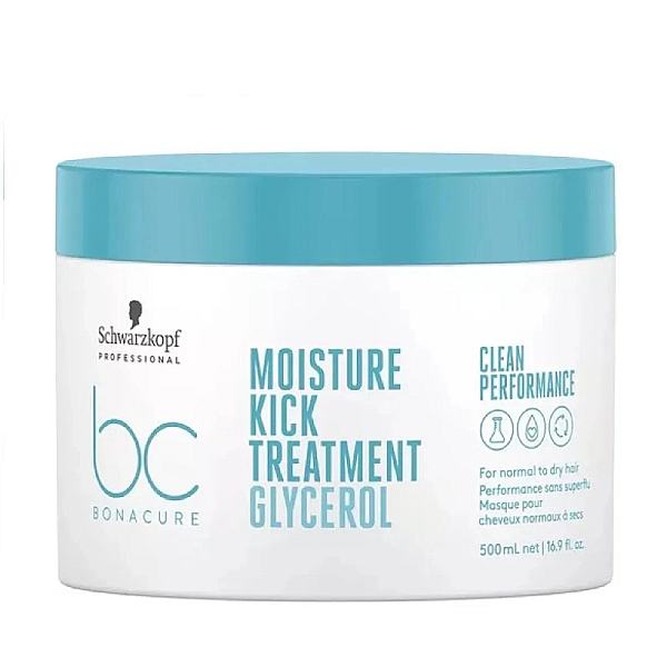 Masca pentru par uscat si aspru bonacure clean performance moisture kick
