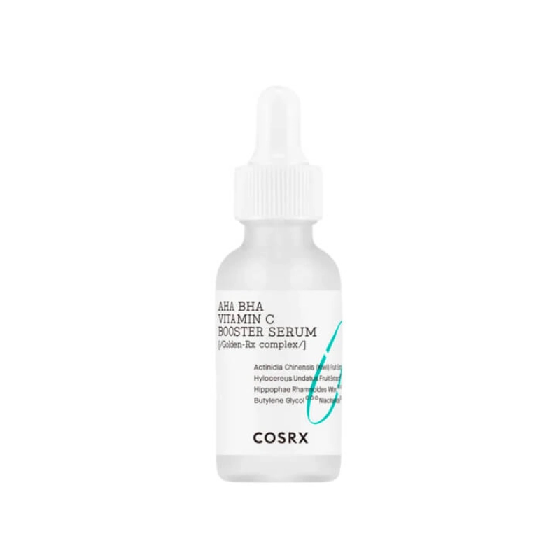 Serum revitalizant cu aha, bha si vitamina c booster serum