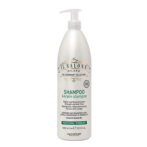 Sampon cu keratina pentru par deteriorat il salone milano keratin
