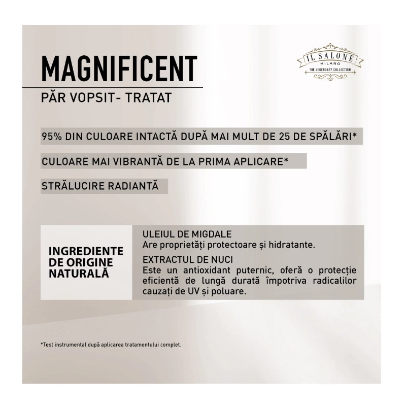 Masca pentru par vopsit il salone milano magnificent 