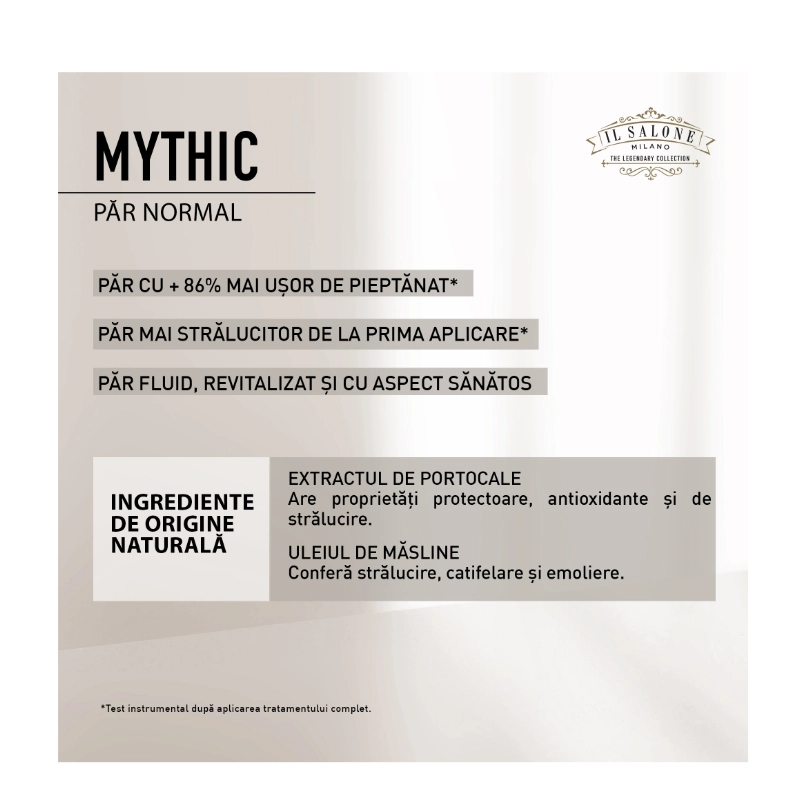 Masca pentru par normal il salone milano mythic