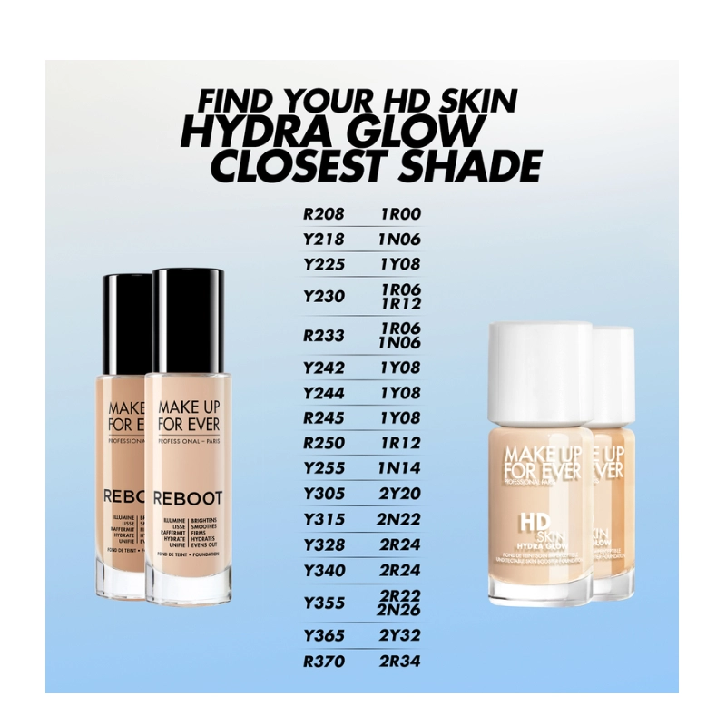 Fond de ten hidratant cu acid hyaluronic hydra glow