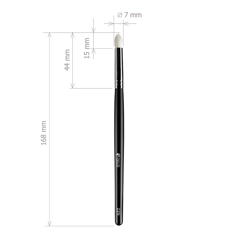 Pensula 22n de blending din par de capra 