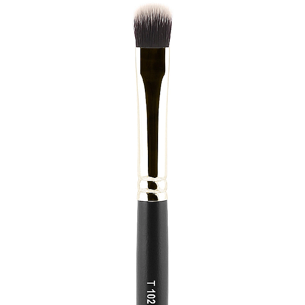 Pensula plata din par sintetic t102