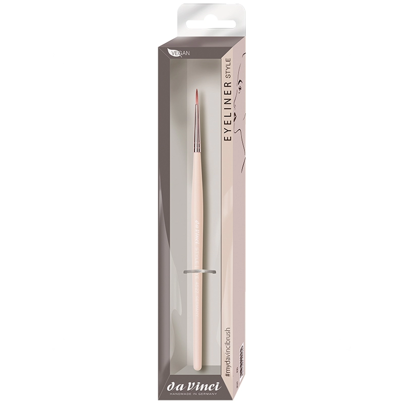 Pensula cilindrica pentru eyeliner 4527 din par sintetic
