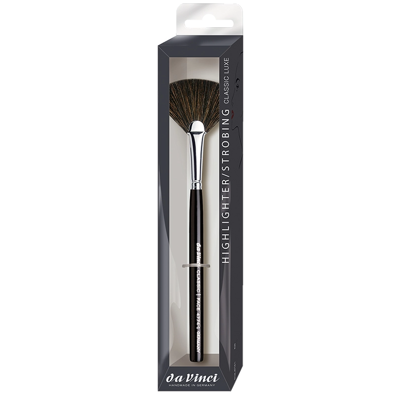 Pensula evantai din par natural de capra 4774-1