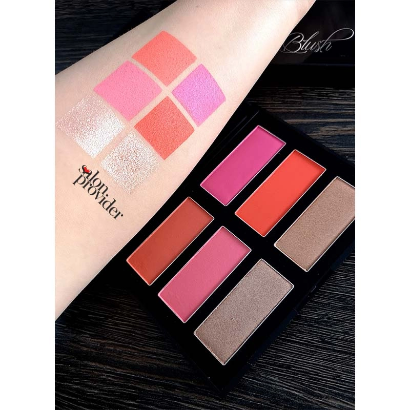 Paleta blush si iluminator