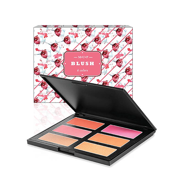 Paleta blush si iluminator