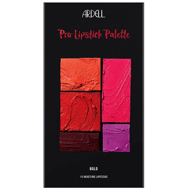 Paleta 10 rujuri pro lipstick culori intense bold