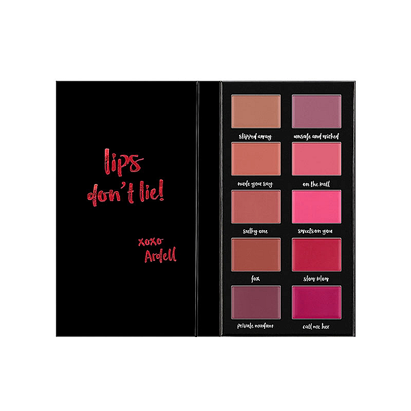 Paleta 10 rujuri pro lipstick culori naturale