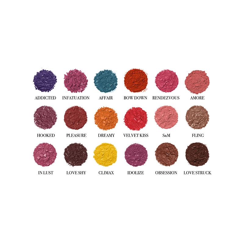 Paleta 18 farduri the secret sinner