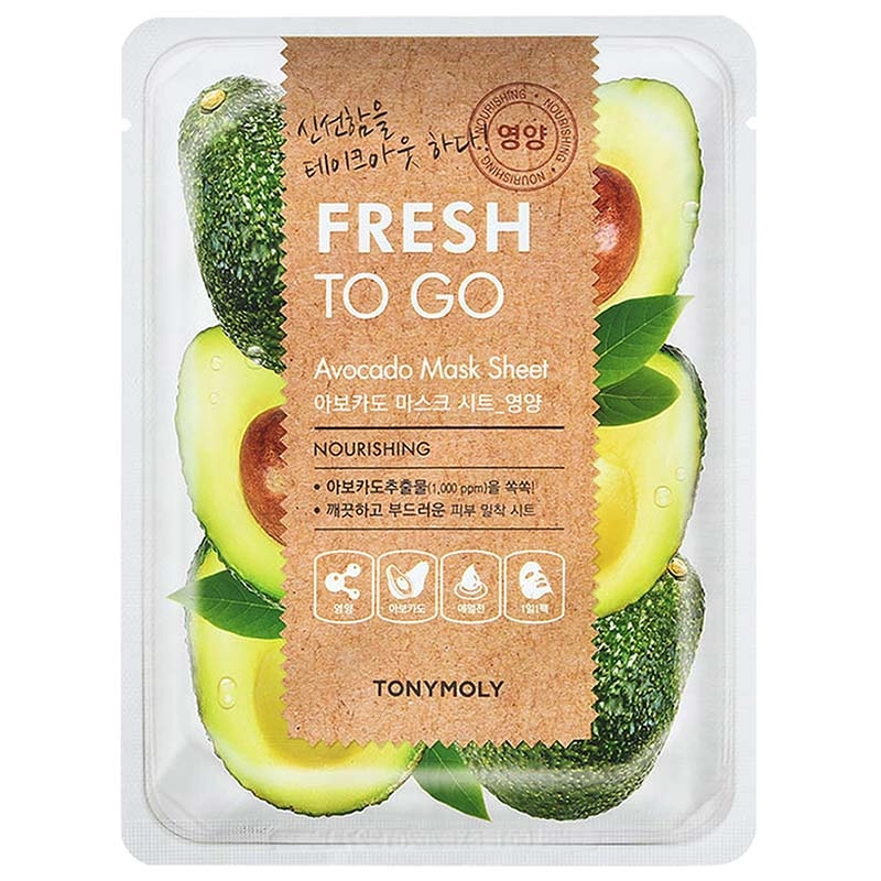 Masca hranitoare cu avocado, fresh to go, 25g