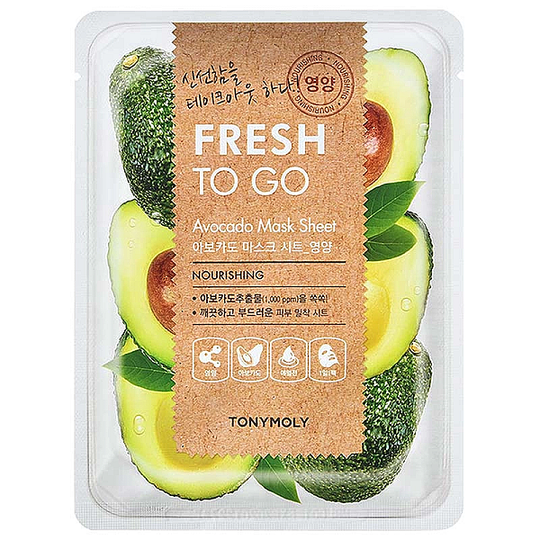 Masca hranitoare cu avocado, fresh to go, 25g