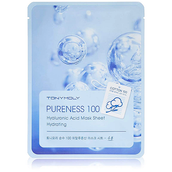 Masca pentru hidratare, pureness 100, cu acid hialuronic