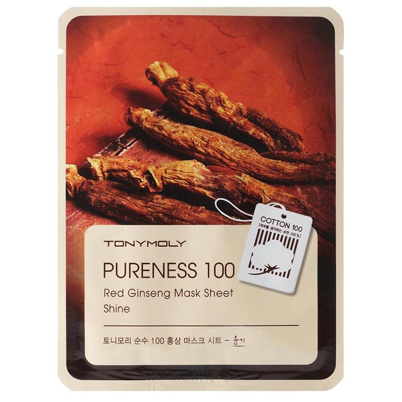 Masca pentru stralucire, pureness 100, cu ginseng rosu