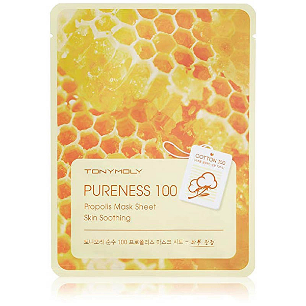 Masca cu efect calmant, pureness 100, cu propolis