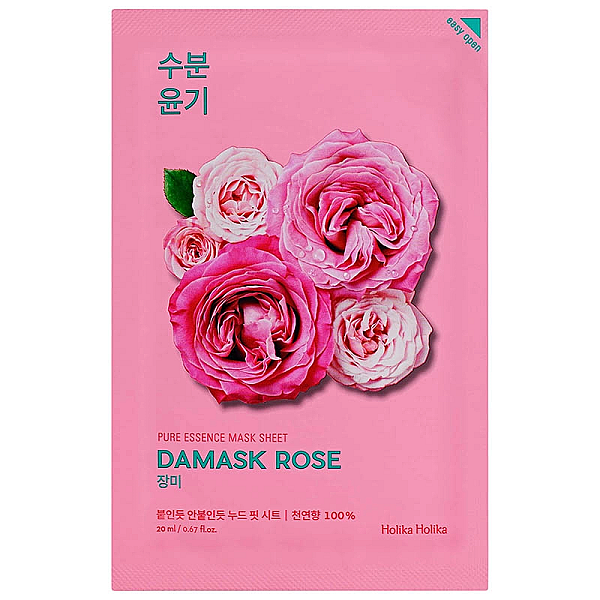 Masca pure essence cu trandafir de damasc, 20ml