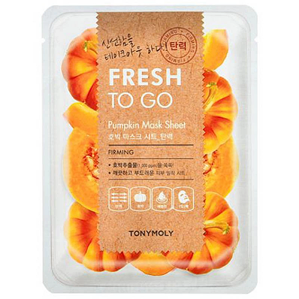 Masca pentru fermitate cu dovleac, fresh to go, 25g