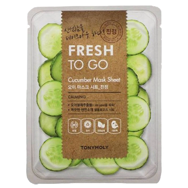 Masca cu efect calmant si castravete, fresh to go, 20g