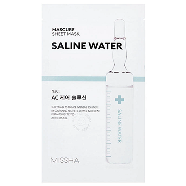 Masca pentru ten sensibil cu apa salina, 28ml 