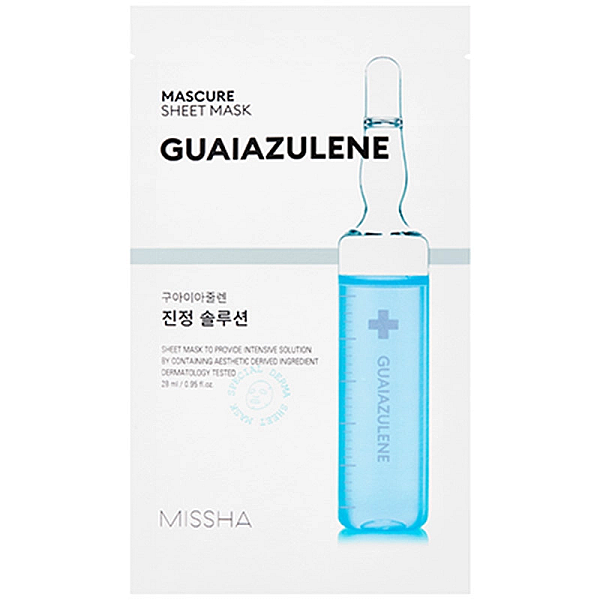 Masca cu efect calmant si guaiazulene, 28ml