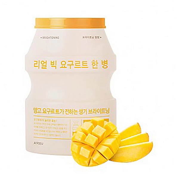 Masca faciala cu extract din iaurt si mango