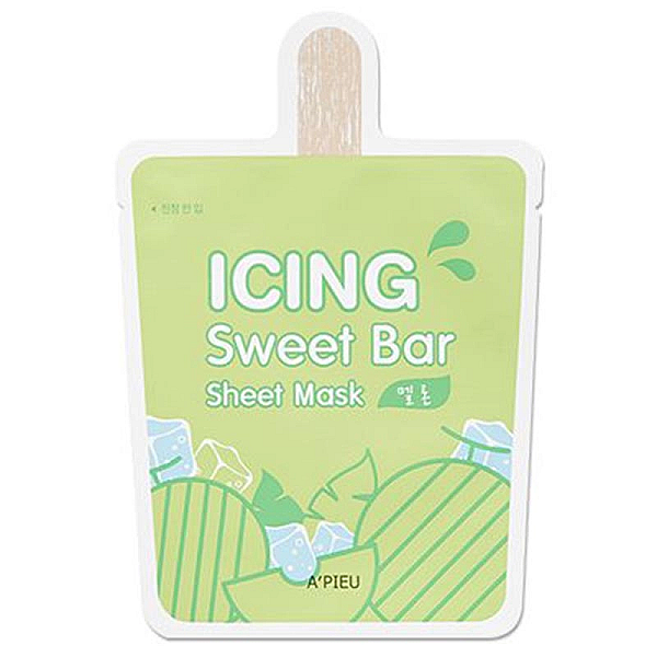 Masca faciala icing sweet bar calmanta cu pepene galben